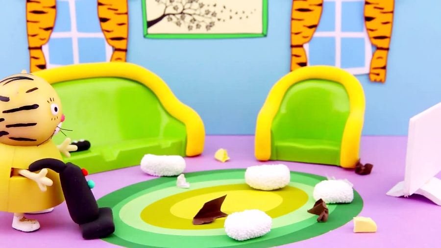 کارتون عروسکی خانواده ببری Tiger Family - اپیزود 1